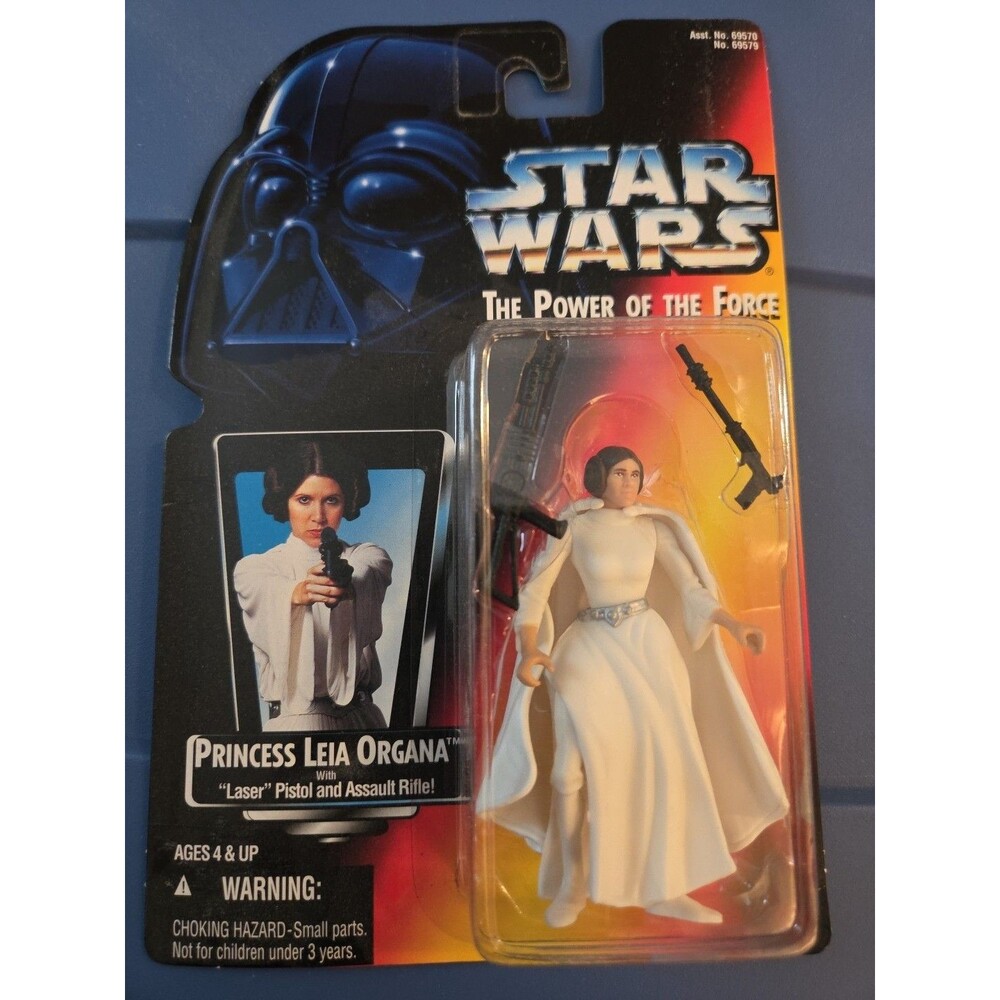 Kenner Star Warsprincess Leia Organa With Laser Pistol And Assault Rifle Action